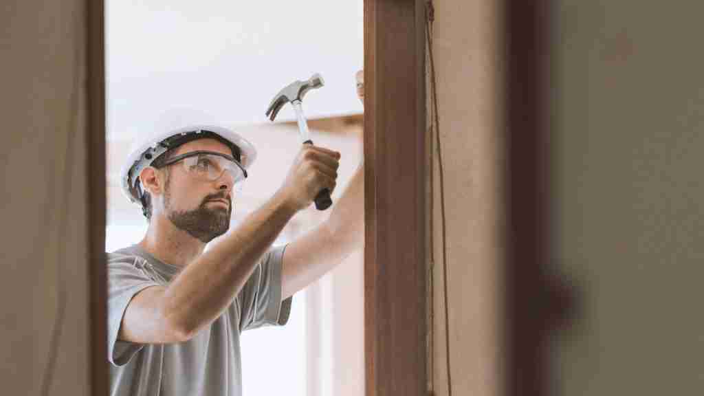 carpenter fixing home