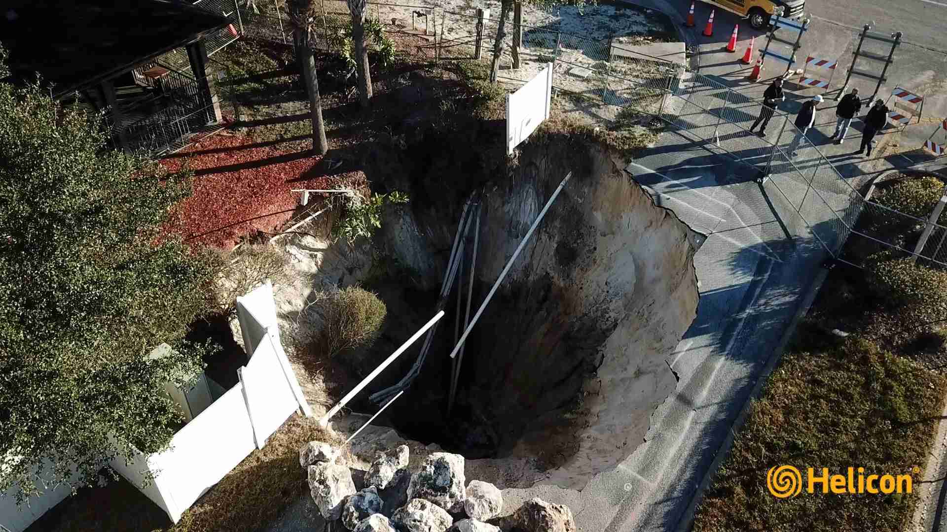 Trinity sinkhole