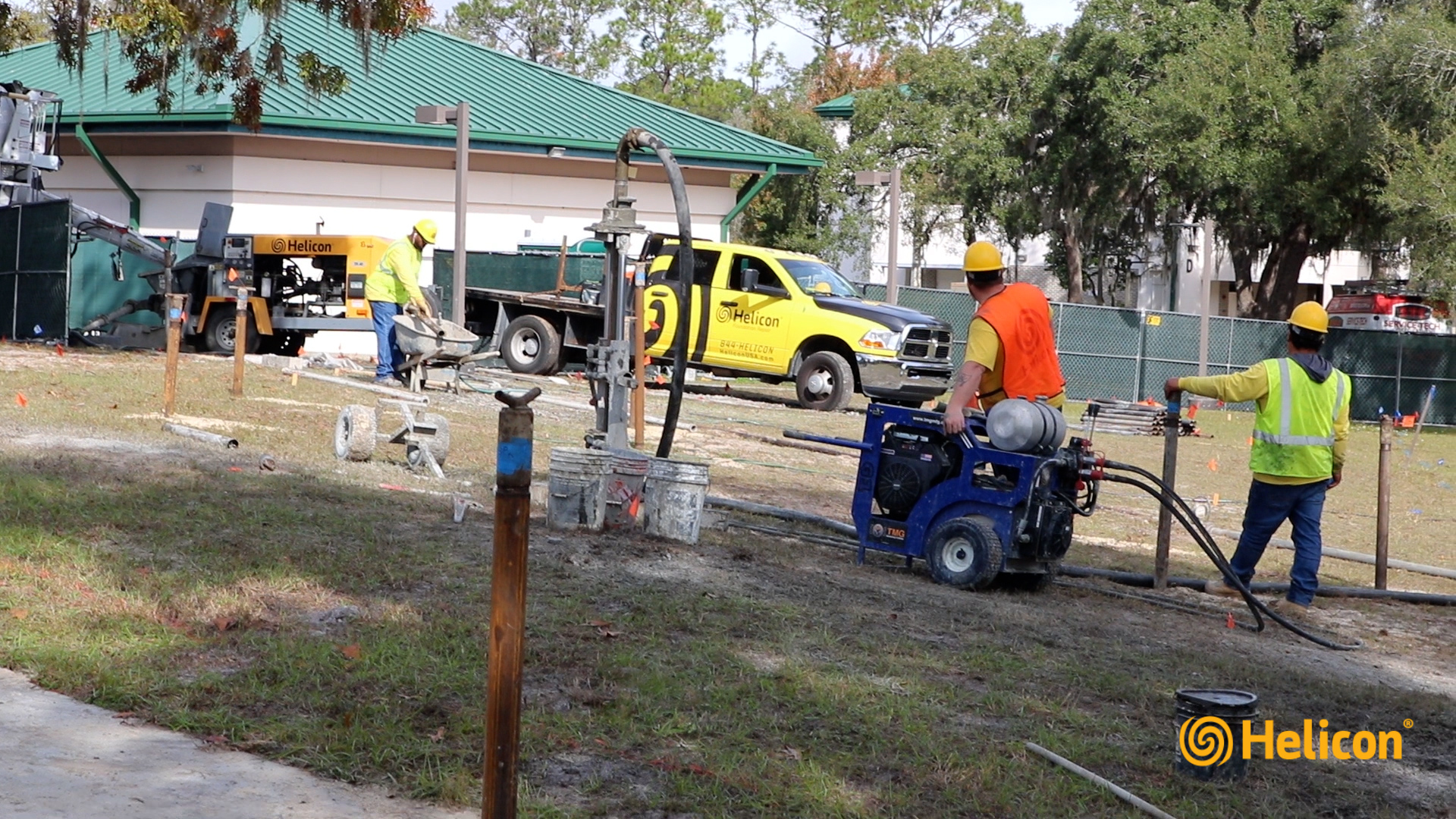 compaction grout pumping